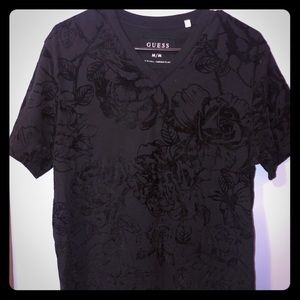 Guess v neck shirt